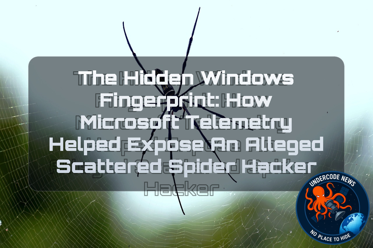 The Hidden Windows Fingerprint: How Microsoft Telemetry Helped Expose an Alleged Scattered Spider Hacker + Video
