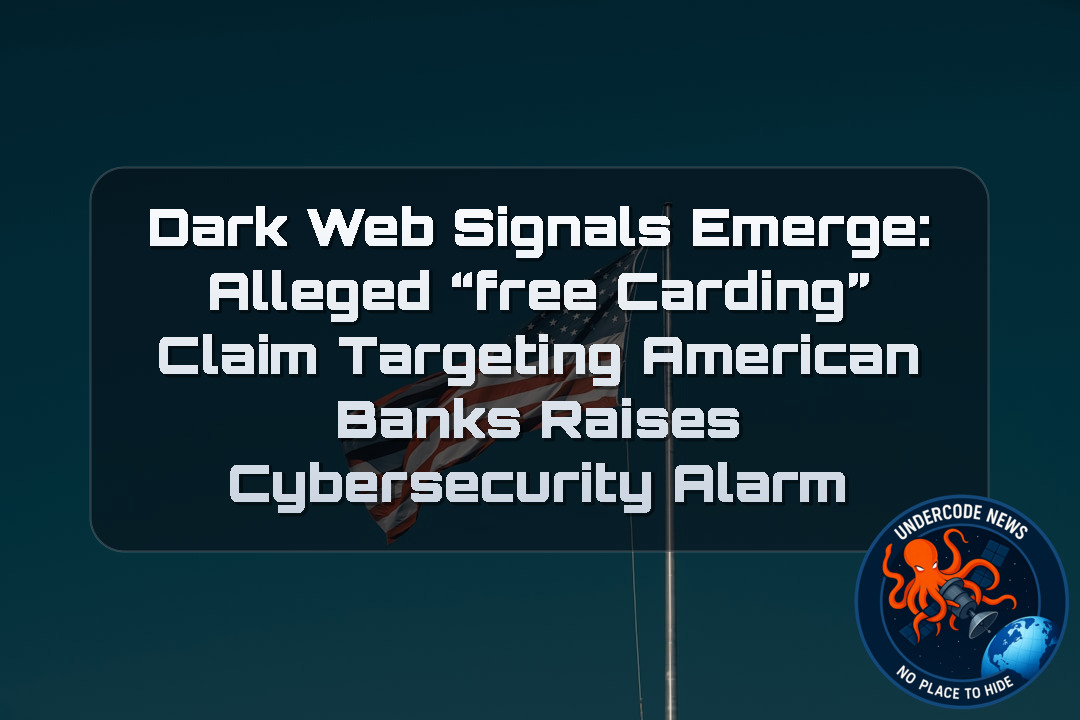 Dark Web Signals Emerge: Alleged “Free Carding” Claim Targeting American Banks Raises Cybersecurity Alarm + Video