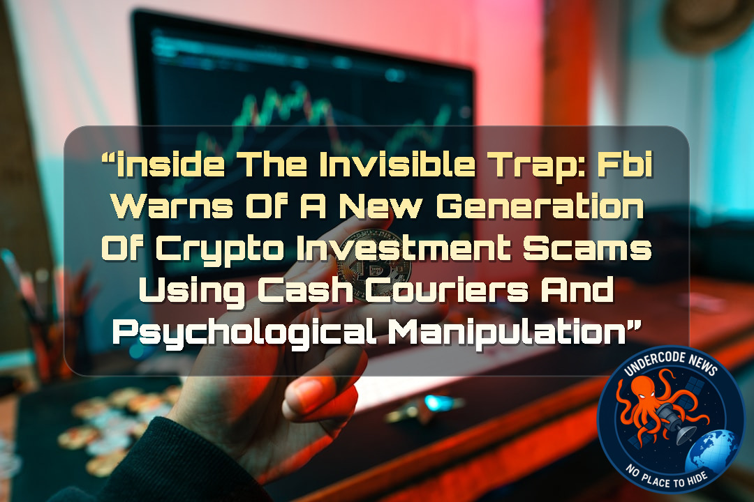 “Inside the Invisible Trap: FBI Warns of a New Generation of Crypto Investment Scams Using Cash Couriers and Psychological Manipulation”