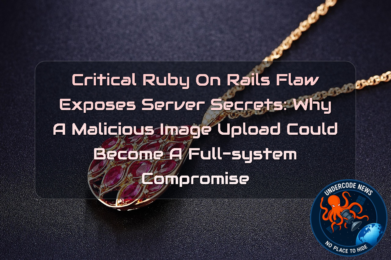 Critical Ruby on Rails Flaw Exposes Server Secrets: Why a Malicious Image Upload Could Become a Full-System Compromise + Video