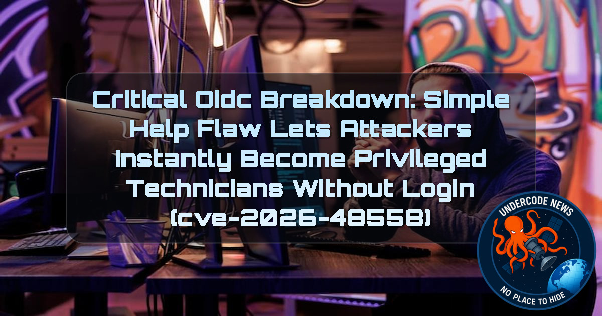 CRITICAL OIDC BREAKDOWN: SimpleHelp Flaw Lets Attackers Instantly Become Privileged Technicians Without Login (CVE-2026-48558) + Video