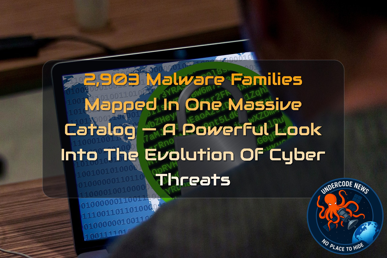 2,903 Malware Families Mapped in One Massive Catalog — A Powerful Look Into the Evolution of Cyber Threats + Video