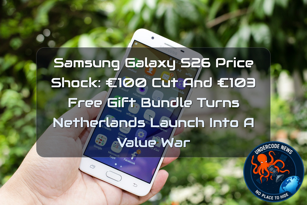 Samsung Galaxy S26 Price Shock: €100 Cut and €103 Free Gift Bundle Turns Netherlands Launch Into a Value War + Video
