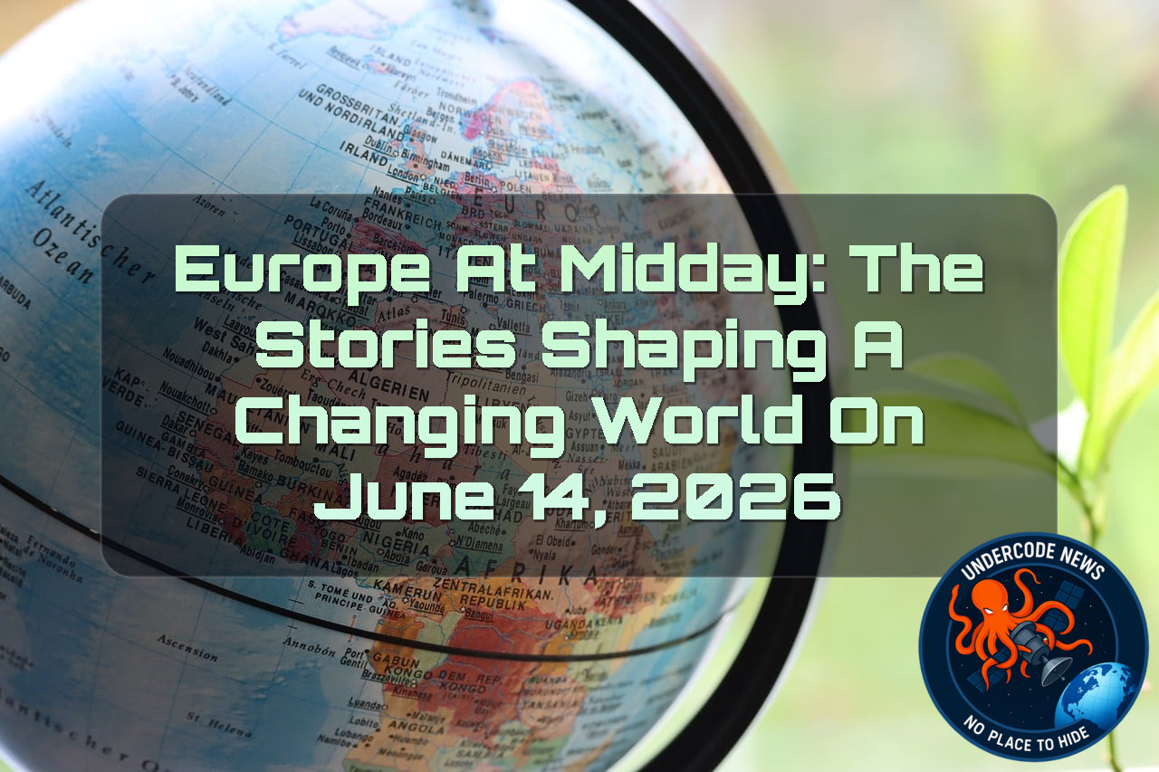 Europe at Midday: The Stories Shaping a Changing World on June 14, 2026 + Video