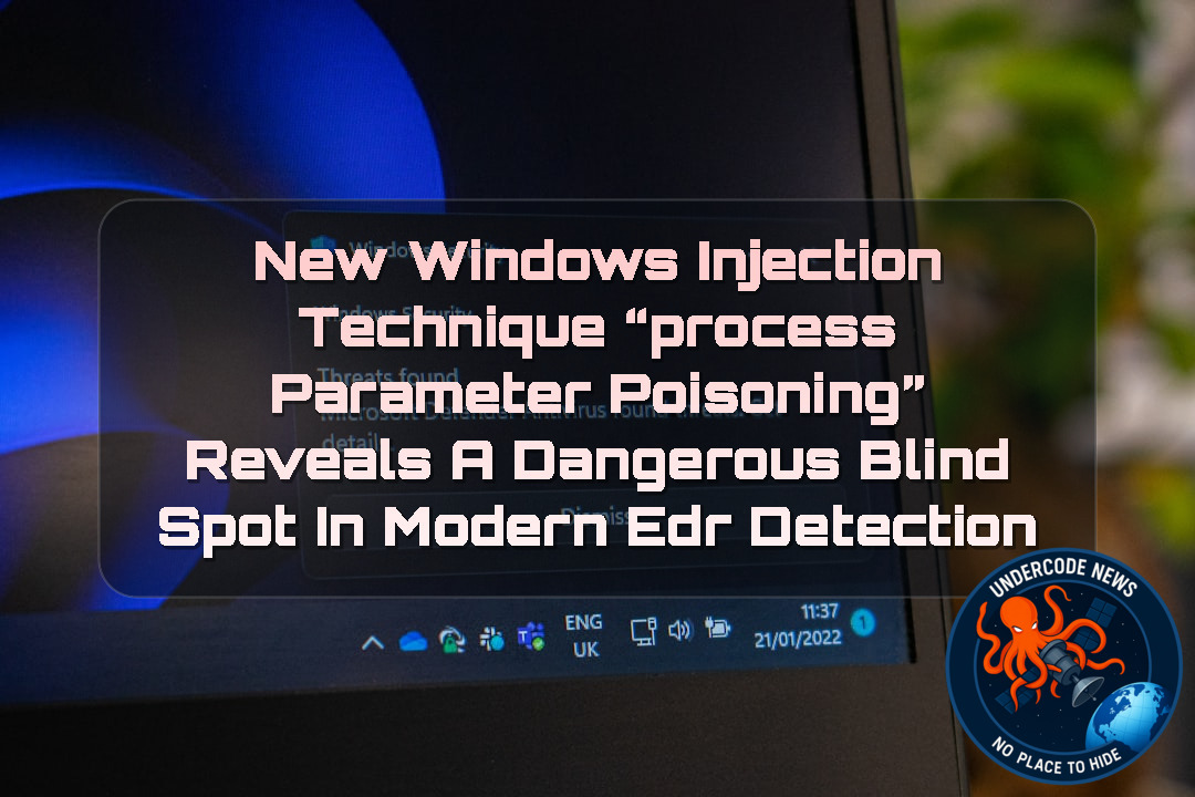 New Windows Injection Technique “Process Parameter Poisoning” Reveals a Dangerous Blind Spot in Modern EDR Detection + Video