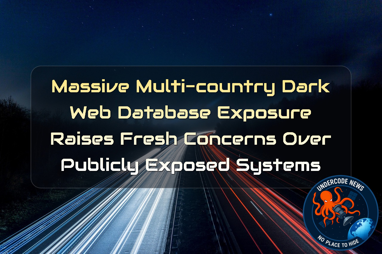 Massive Multi-Country Dark Web Database Exposure Raises Fresh Concerns Over Publicly Exposed Systems + Video