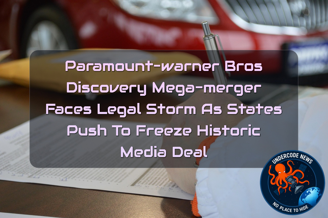 Paramount–Warner Bros Discovery Mega-Merger Faces Legal Storm as States Push to Freeze Historic Media Deal + Video