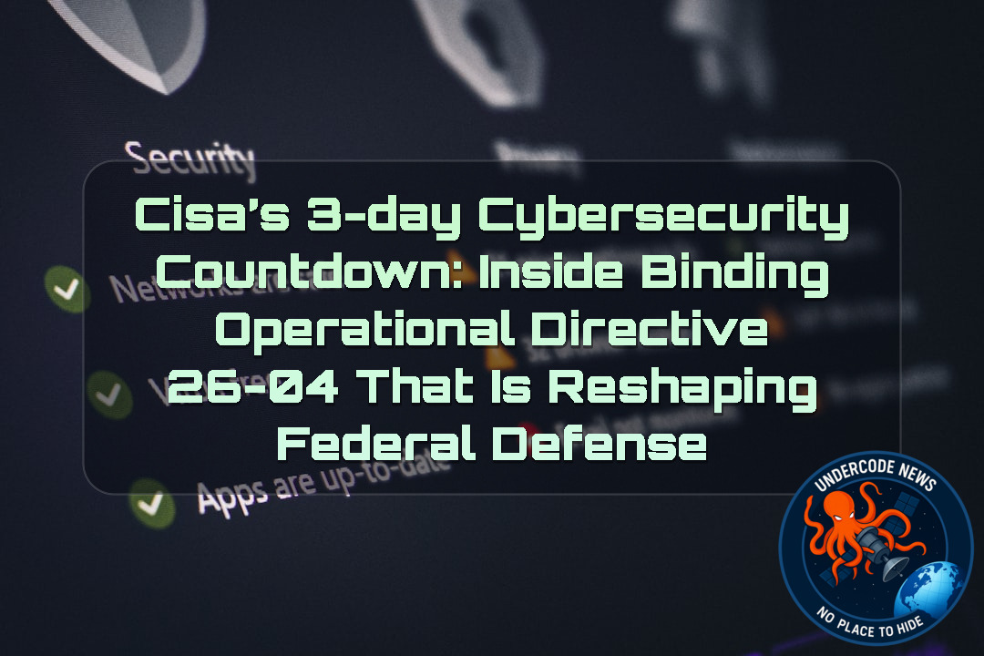 CISA’s 3-Day Cybersecurity Countdown: Inside Binding Operational Directive 26-04 That Is Reshaping Federal Defense + Video