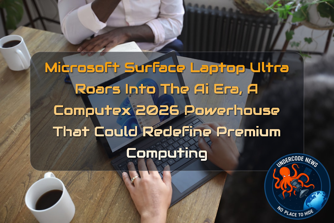 Microsoft Surface Laptop Ultra Roars Into the AI Era, A Computex 2026 Powerhouse That Could Redefine Premium Computing + Video