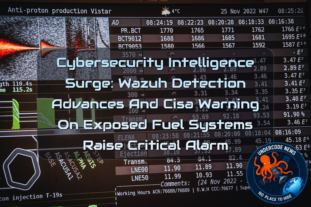 Cybersecurity Intelligence Surge: Wazuh Detection Advances and CISA Warning on Exposed Fuel Systems Raise Critical Alarm + Video