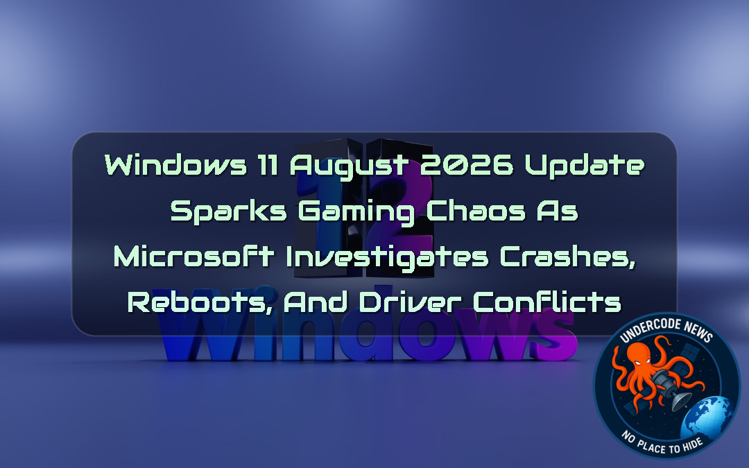 Windows 11 August 2026 Update Sparks Gaming Chaos as Microsoft Investigates Crashes, Reboots, and Driver Conflicts