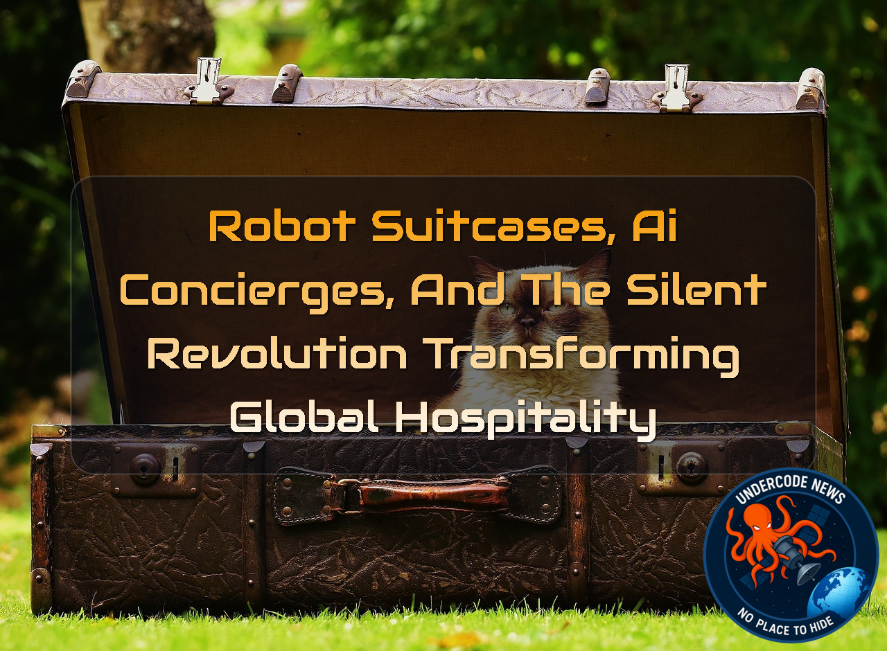 Robot Suitcases, AI Concierges, and the Silent Revolution Transforming Global Hospitality + Video