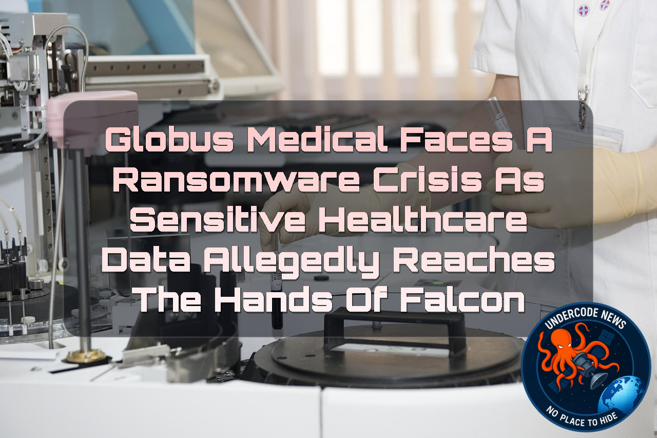 Globus Medical Faces a Ransomware Crisis as Sensitive Healthcare Data Allegedly Reaches the Hands of Falcon + Video
