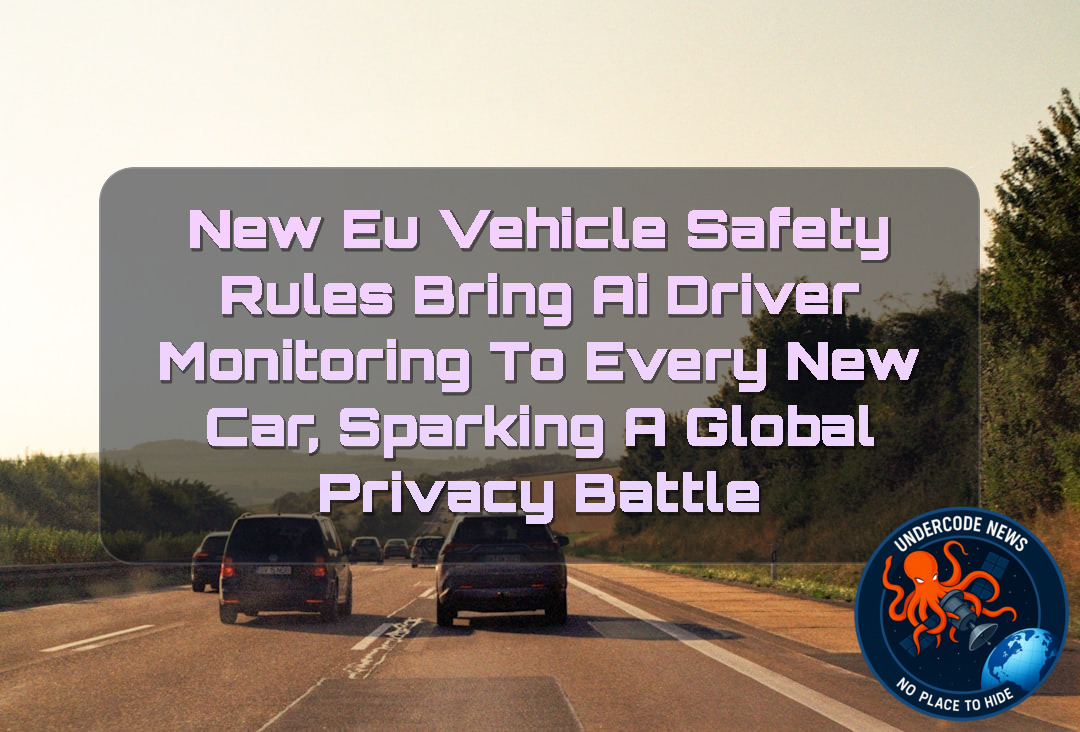 New EU Vehicle Safety Rules Bring AI Driver Monitoring to Every New Car, Sparking a Global Privacy Battle + Video