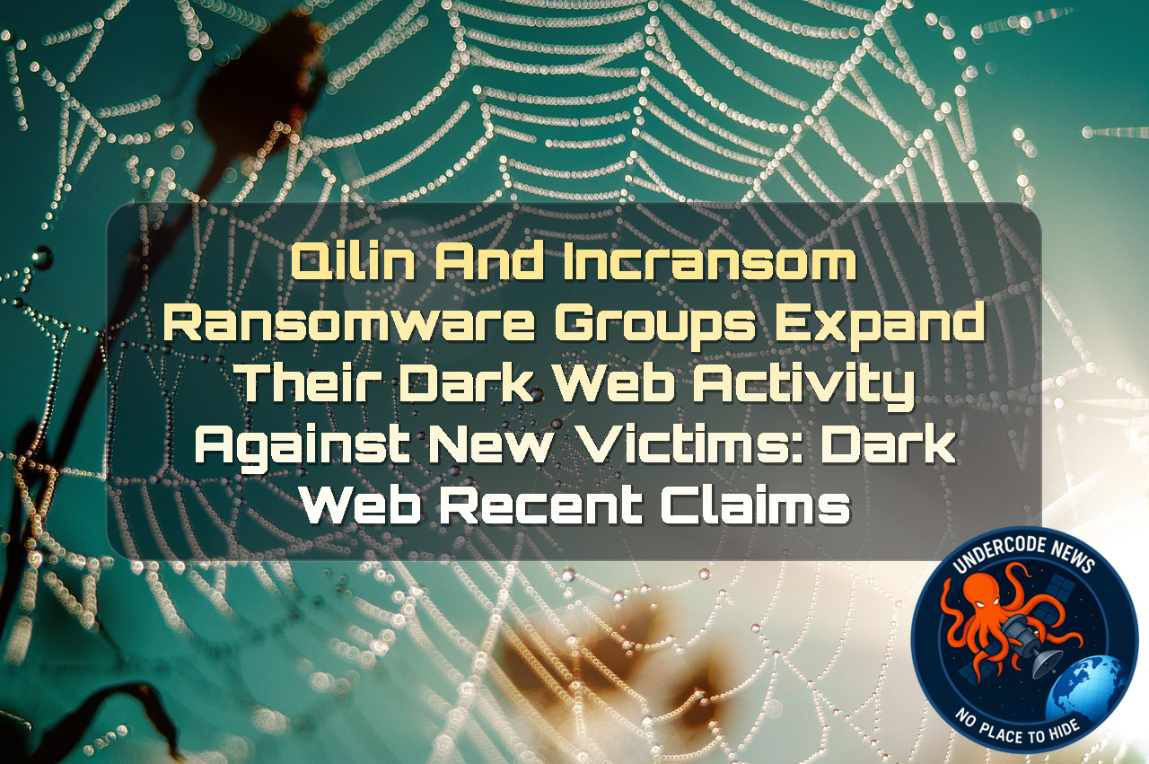 Qilin and Incransom Ransomware Groups Expand Their Dark Web Activity Against New Victims: Dark Web recent claims + Video
