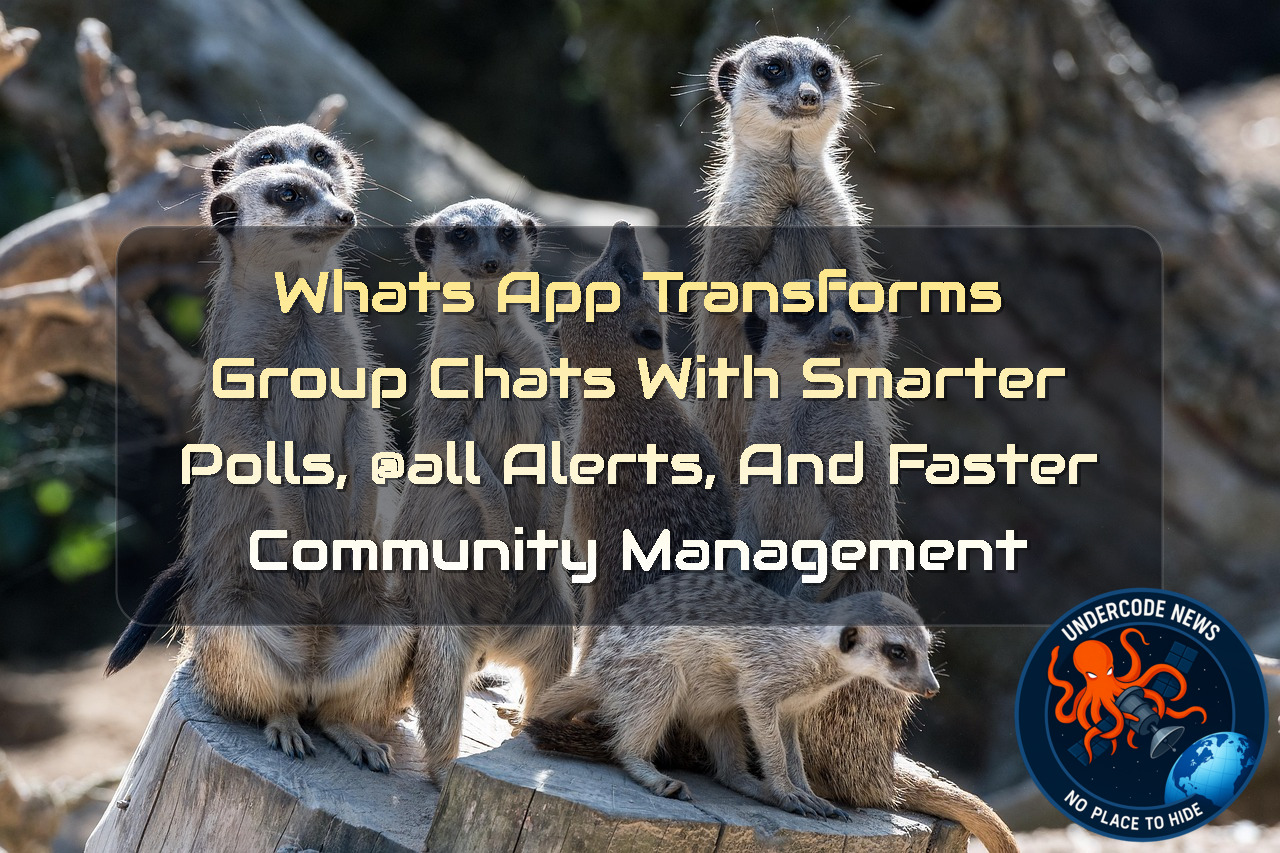 WhatsApp Transforms Group Chats With Smarter Polls, @all Alerts, and Faster Community Management + Video
