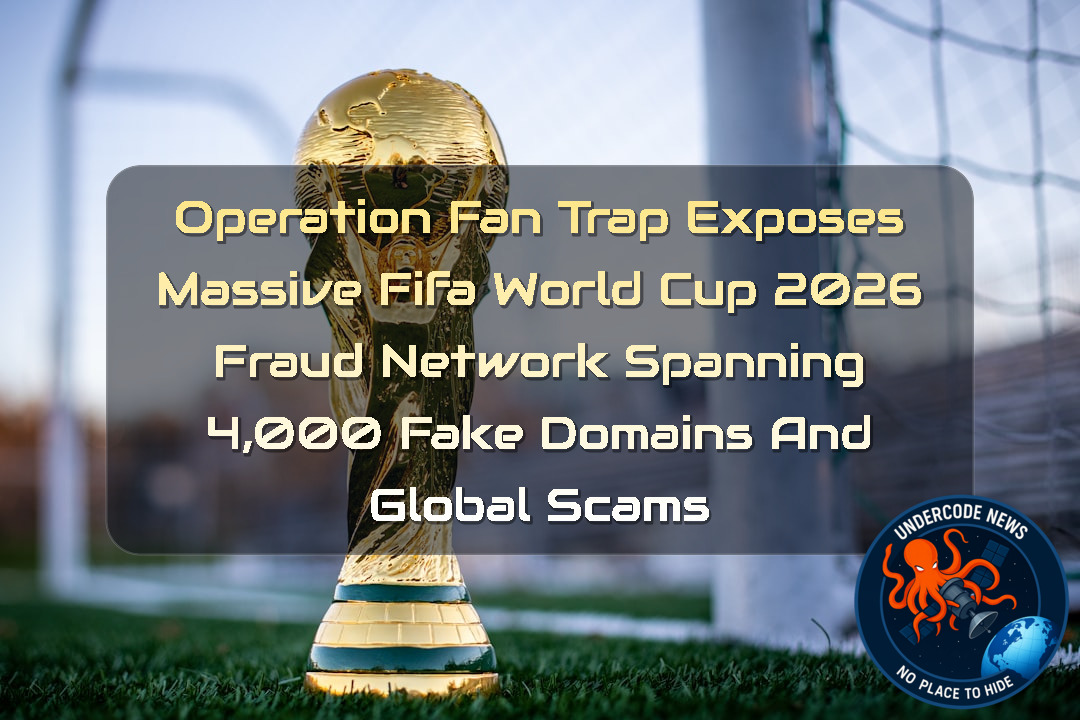 Operation FanTrap Exposes Massive FIFA World Cup 2026 Fraud Network Spanning 4,000 Fake Domains and Global Scams + Video