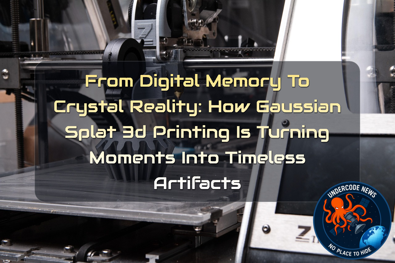From Digital Memory to Crystal Reality: How Gaussian Splat 3D Printing Is Turning Moments Into Timeless Artifacts + Video