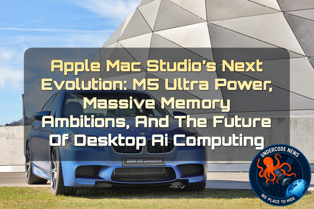 Apple Mac Studio’s Next Evolution: M5 Ultra Power, Massive Memory Ambitions, and the Future of Desktop AI Computing + Video