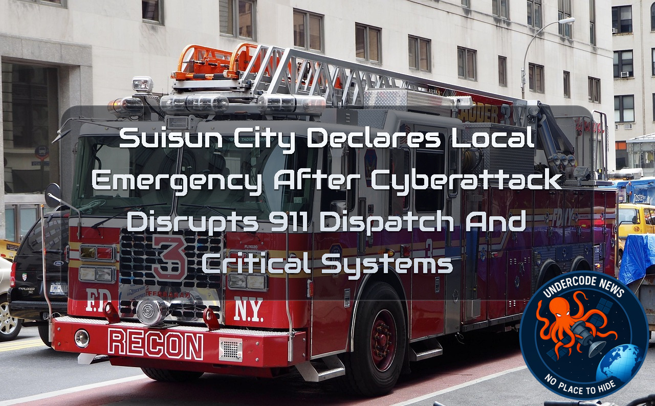 Suisun City Declares Local Emergency After Cyberattack Disrupts 911 Dispatch and Critical Systems + Video