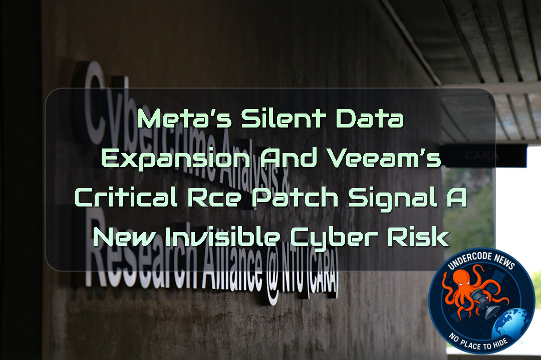 Meta’s Silent Data Expansion and Veeam’s Critical RCE Patch Signal a New Invisible Cyber Risk + Video