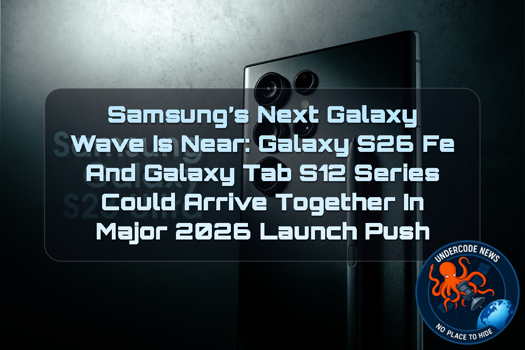 Samsung’s Next Galaxy Wave Is Near: Galaxy S26 FE and Galaxy Tab S12 Series Could Arrive Together in Major 2026 Launch Push + Video