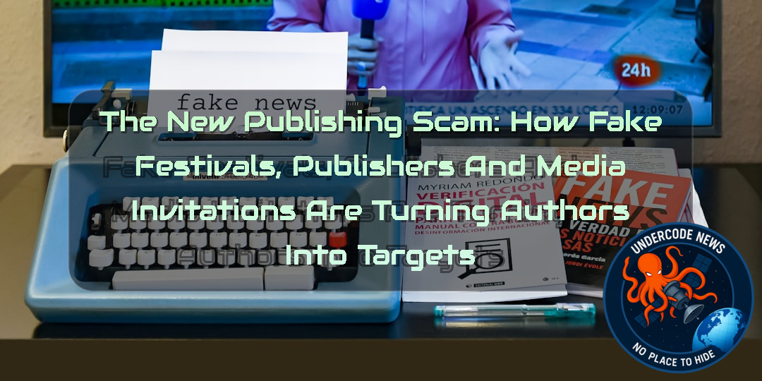 The New Publishing Scam: How Fake Festivals, Publishers and Media Invitations Are Turning Authors Into Targets + Video