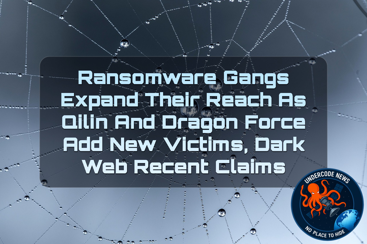Ransomware Gangs Expand Their Reach as Qilin and DragonForce Add New Victims, Dark Web recent claims + Video