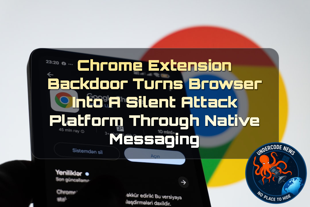 Chrome Extension Backdoor Turns Browser Into a Silent Attack Platform Through Native Messaging + Video