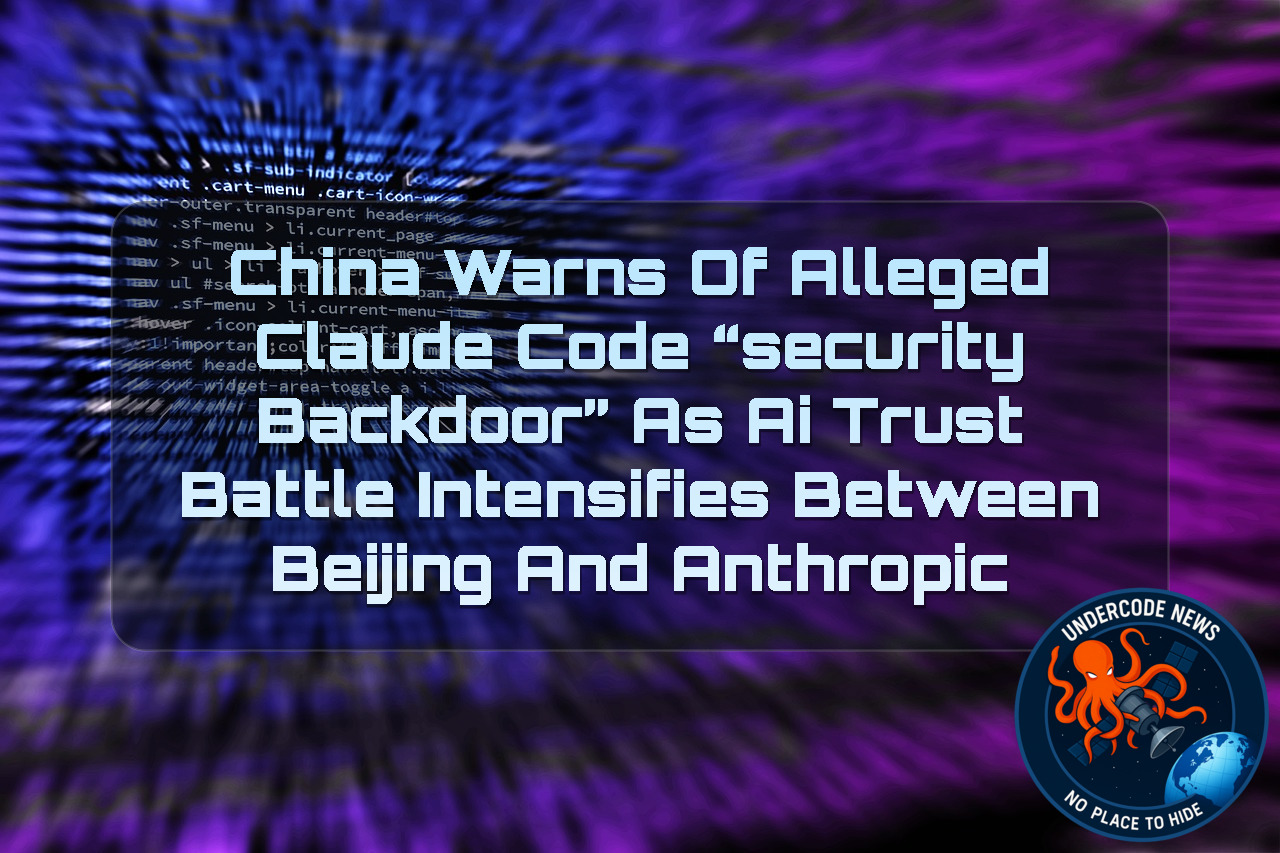 China Warns of Alleged Claude Code “Security Backdoor” as AI Trust Battle Intensifies Between Beijing and Anthropic