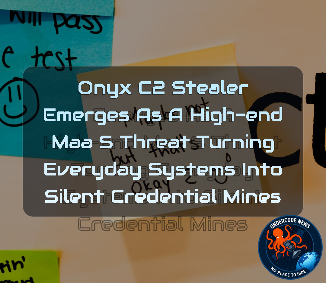 OnyxC2 Stealer Emerges as a High-End MaaS Threat Turning Everyday Systems into Silent Credential Mines + Video