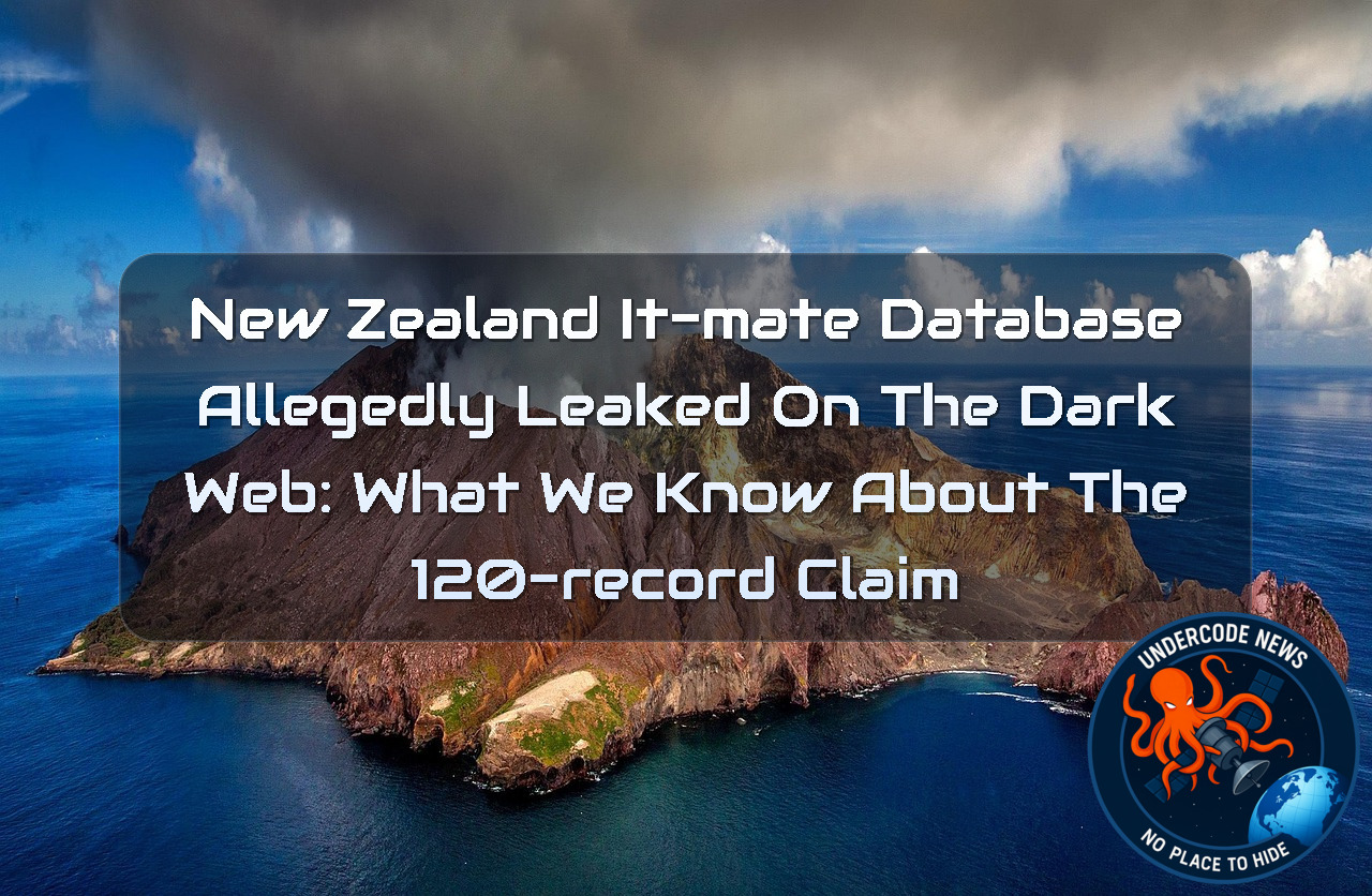 New Zealand IT-Mate Database Allegedly Leaked on the Dark Web: What We Know About the 120-Record Claim + Video