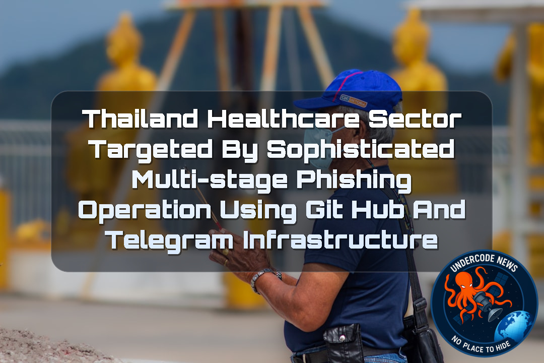 Thailand Healthcare Sector Targeted by Sophisticated Multi-Stage Phishing Operation Using GitHub and Telegram Infrastructure + Video