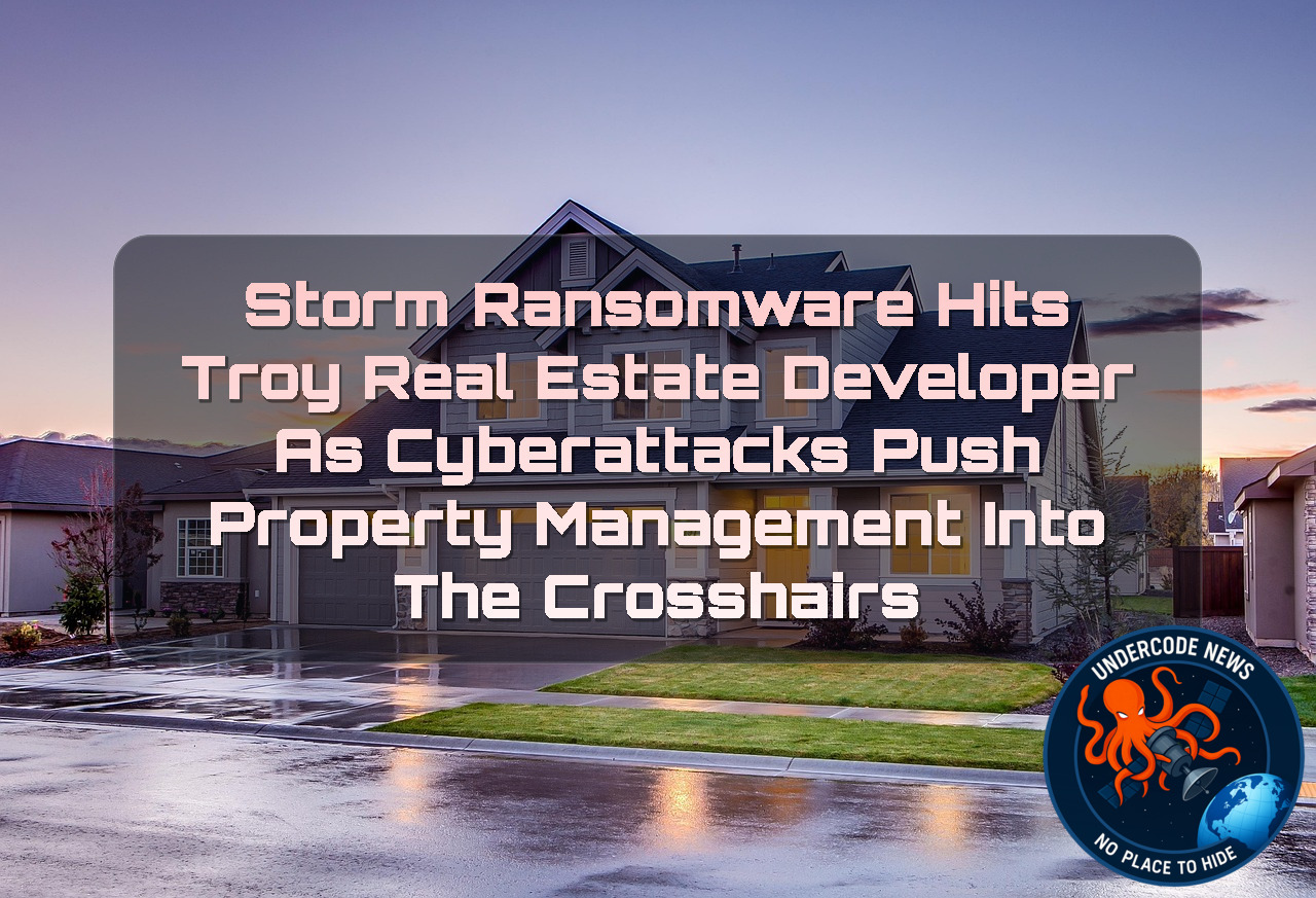 Storm Ransomware Hits Troy Real Estate Developer as Cyberattacks Push Property Management Into the Crosshairs + Video
