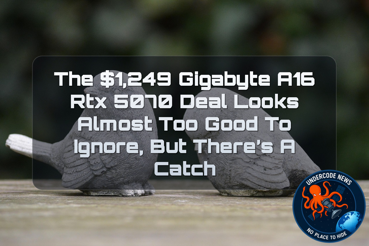 The ,249 Gigabyte A16 RTX 5070 Deal Looks Almost Too Good to Ignore, But There’s a Catch + Video