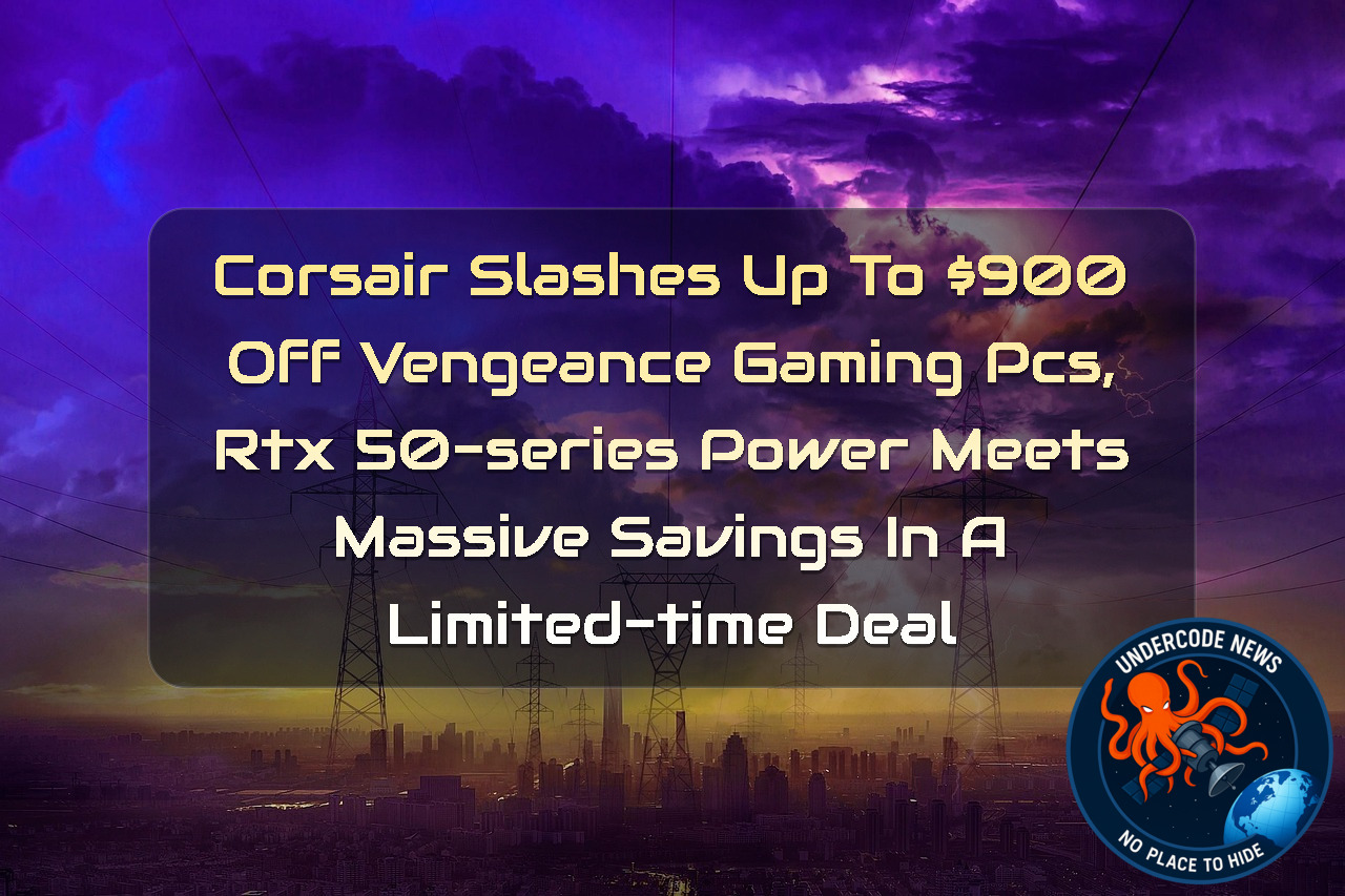 CORSAIR Slashes Up to 00 Off VENGEANCE Gaming PCs, RTX 50-Series Power Meets Massive Savings in a Limited-Time Deal + Video