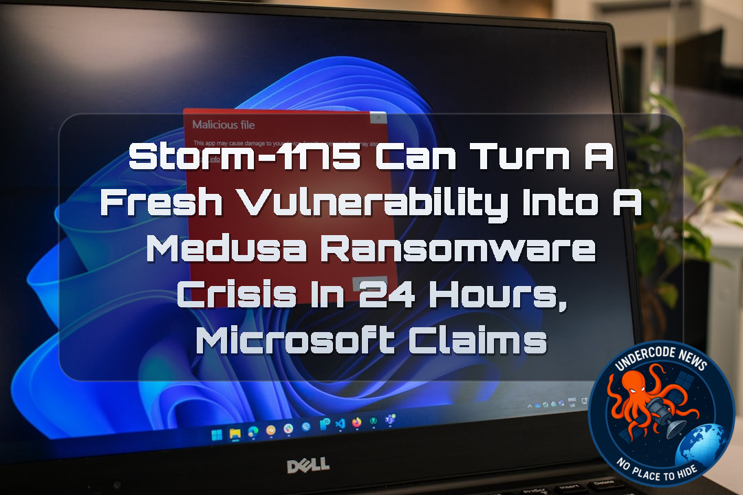 Storm-1175 Can Turn a Fresh Vulnerability Into a Medusa Ransomware Crisis in 24 Hours, Microsoft Claims + Video