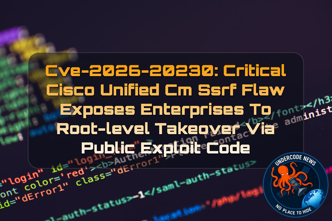 CVE-2026-20230: Critical Cisco Unified CM SSRF Flaw Exposes Enterprises to Root-Level Takeover via Public Exploit Code + Video