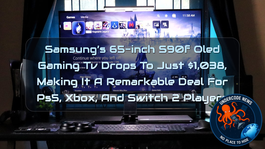 Samsung’s 65-Inch S90F OLED Gaming TV Drops to Just ,038, Making It a Remarkable Deal for PS5, Xbox, and Switch 2 Players + Video