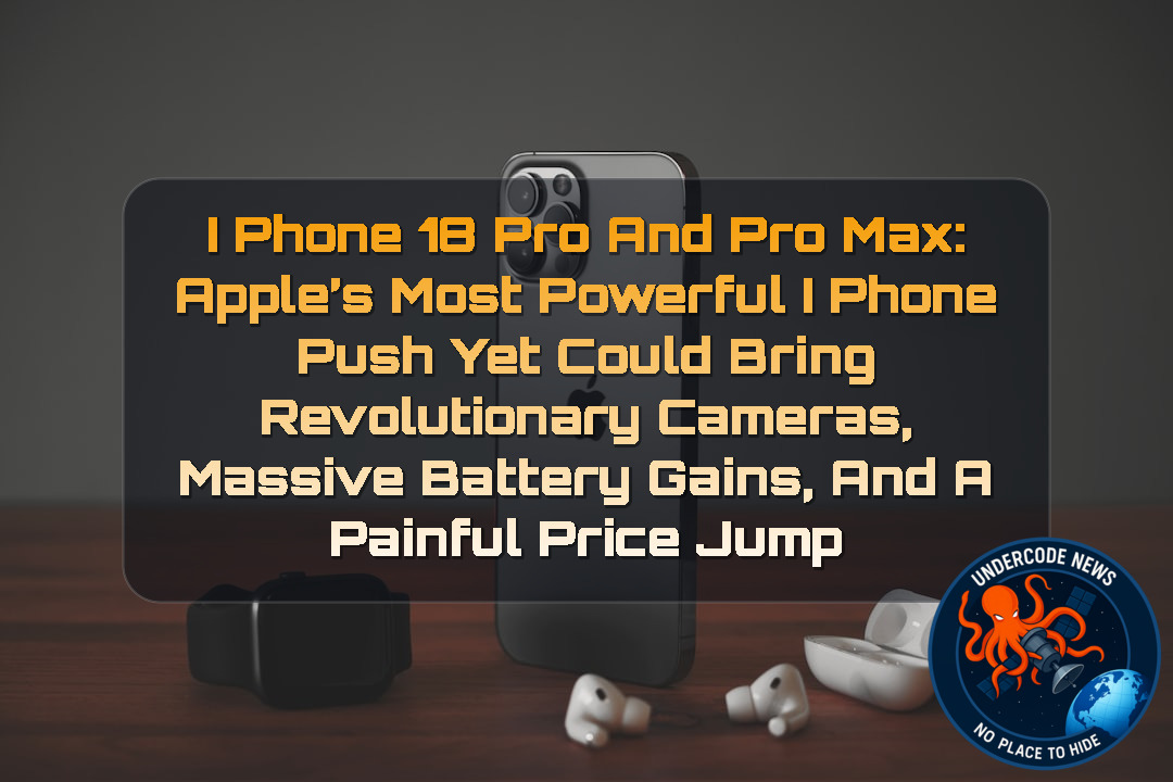 iPhone 18 Pro and Pro Max: Apple’s Most Powerful iPhone Push Yet Could Bring Revolutionary Cameras, Massive Battery Gains, and a Painful Price Jump + Video