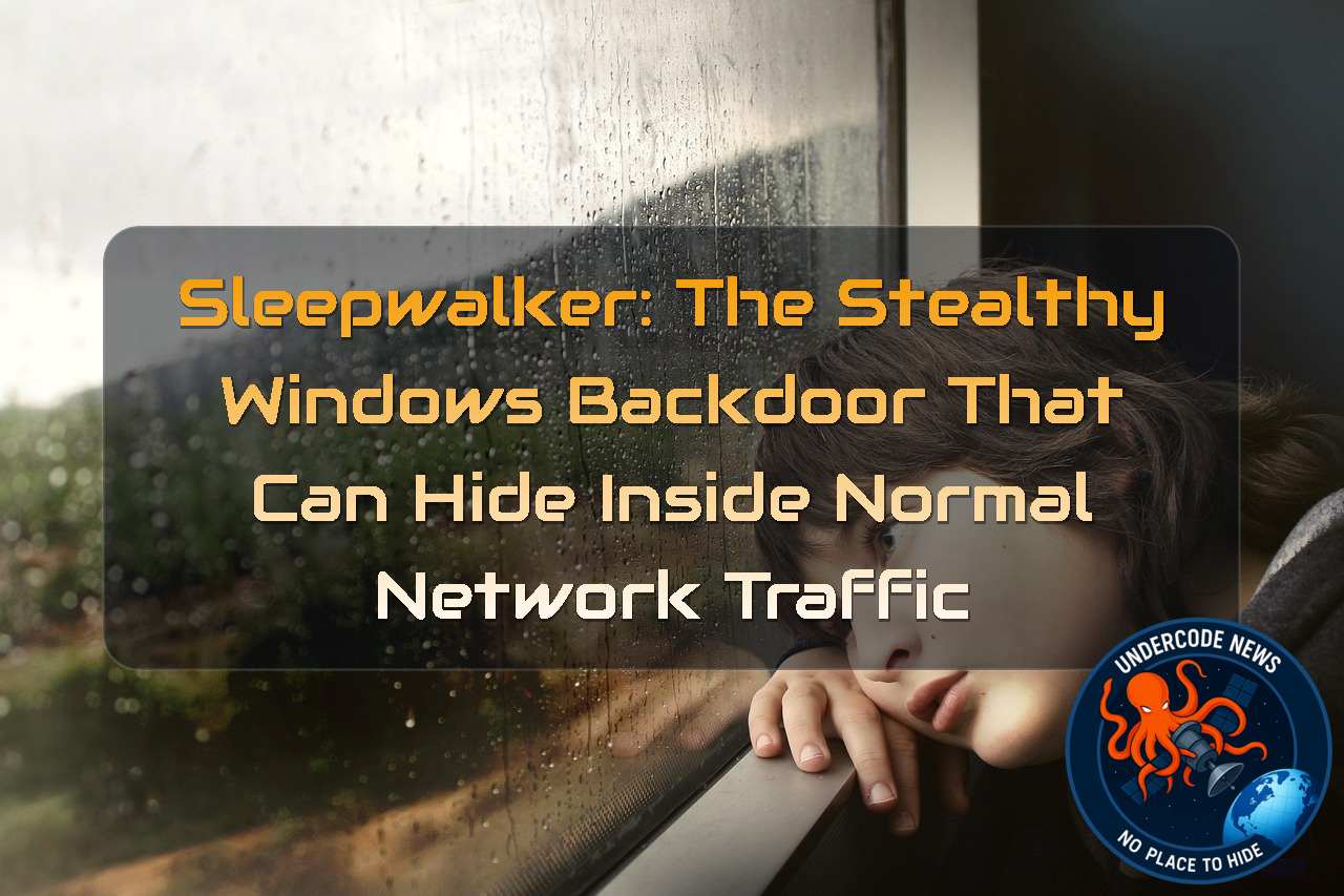 SLEEPWALKER: The Stealthy Windows Backdoor That Can Hide Inside Normal Network Traffic
