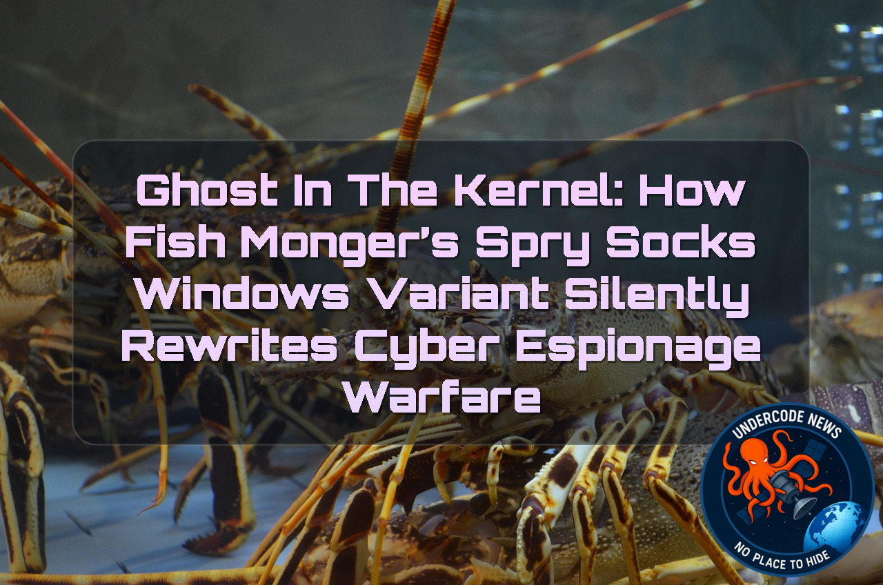 Ghost in the Kernel: How FishMonger’s SprySOCKS Windows Variant Silently Rewrites Cyber Espionage Warfare + Video