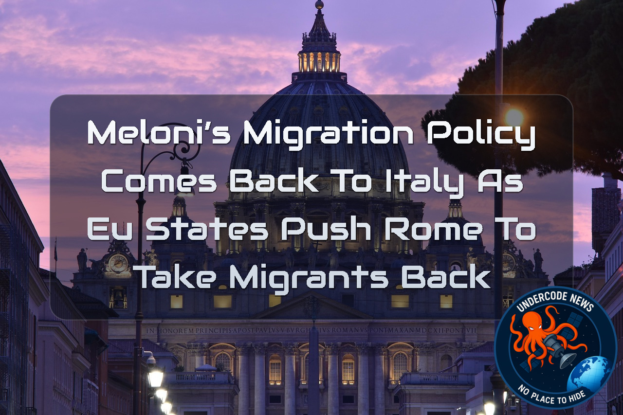 Meloni’s Migration Policy Comes Back to Italy as EU States Push Rome to Take Migrants Back + Video