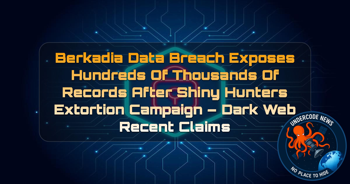 Berkadia Data Breach Exposes Hundreds of Thousands of Records After ShinyHunters Extortion Campaign – Dark Web Recent Claims + Video