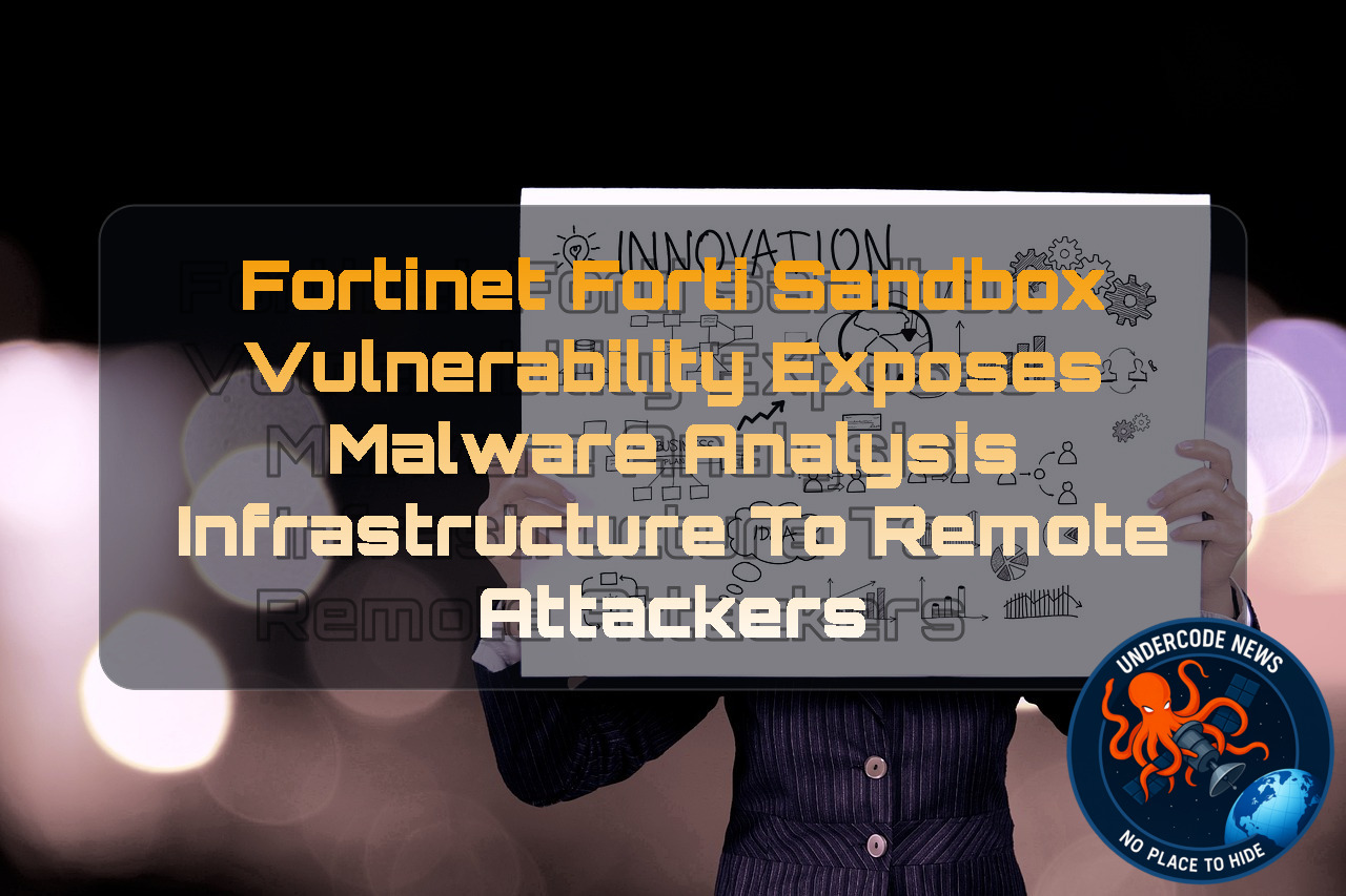 Fortinet FortiSandbox Vulnerability Exposes Malware Analysis Infrastructure to Remote Attackers + Video