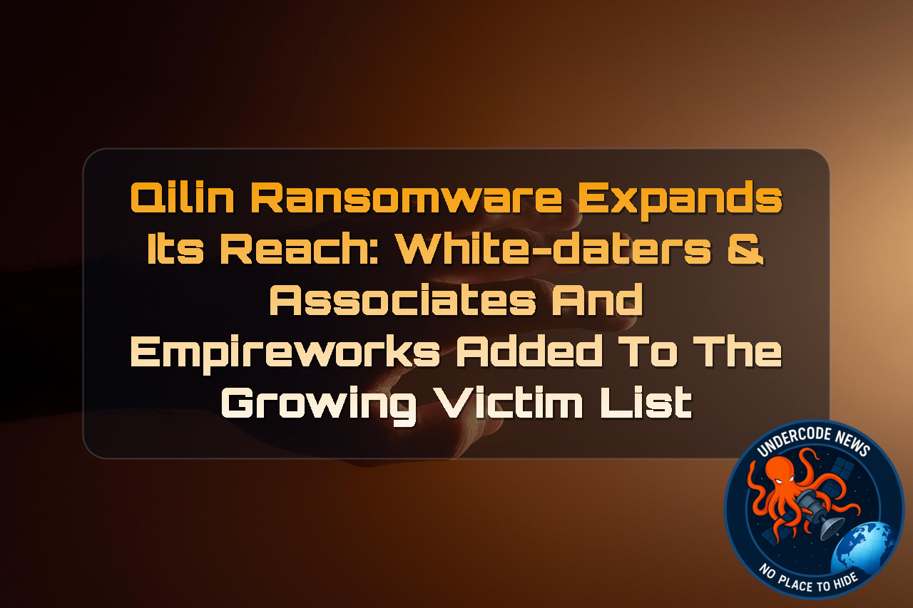 Qilin Ransomware Expands Its Reach: White-Daters & Associates and Empireworks Added to the Growing Victim List + Video