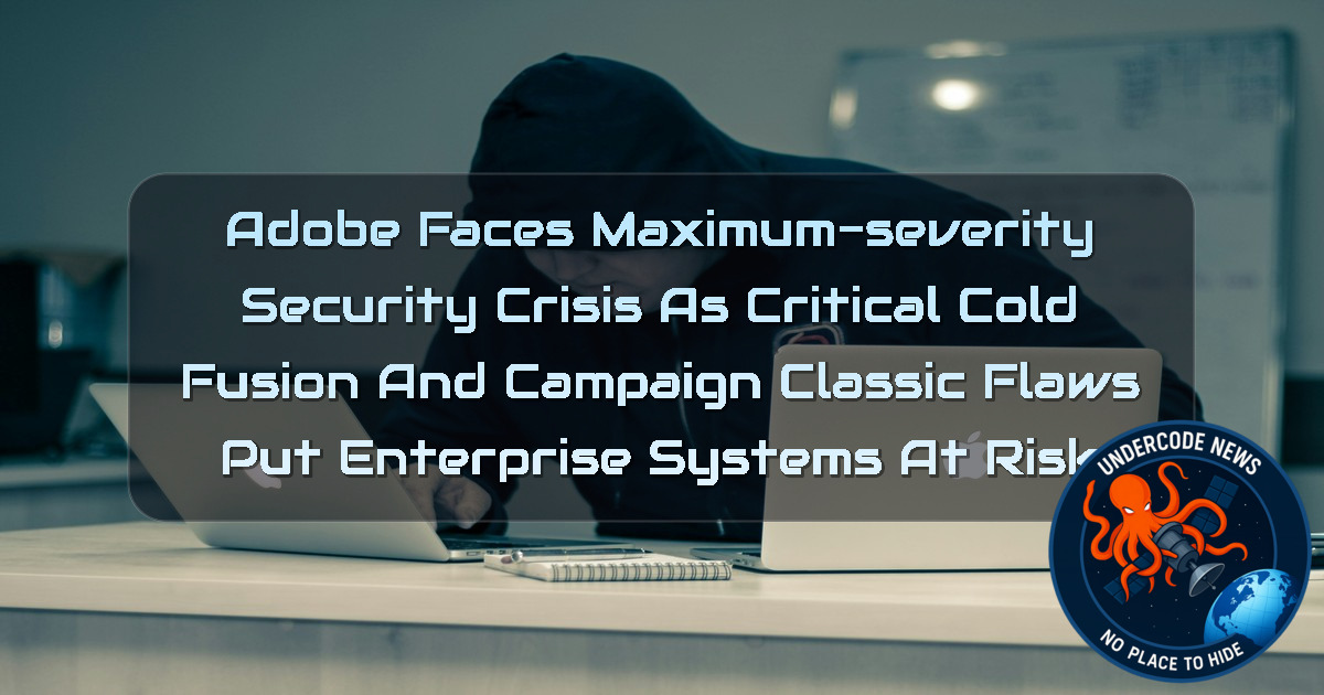 Adobe Faces Maximum-Severity Security Crisis as Critical ColdFusion and Campaign Classic Flaws Put Enterprise Systems at Risk + Video