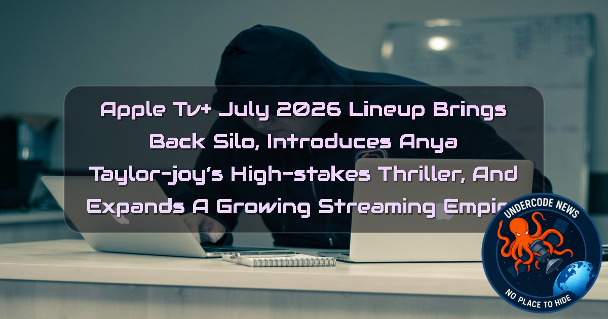 Apple TV+ July 2026 Lineup Brings Back Silo, Introduces Anya Taylor-Joy’s High-Stakes Thriller, and Expands a Growing Streaming Empire + Video