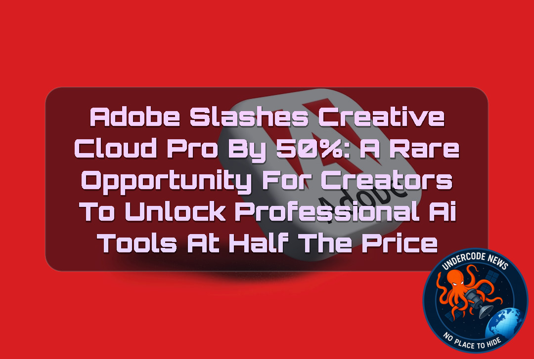 Adobe Slashes Creative Cloud Pro by 50%: A Rare Opportunity for Creators to Unlock Professional AI Tools at Half the Price + Video