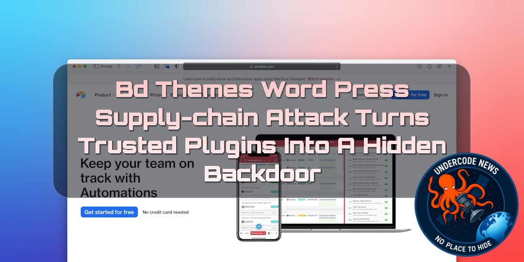 BdThemes WordPress Supply-Chain Attack Turns Trusted Plugins Into a Hidden Backdoor + Video